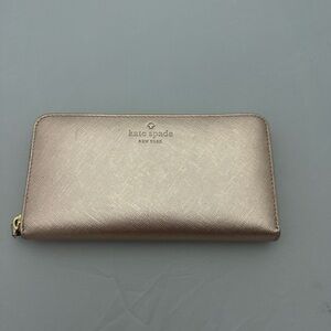 Kate Spade Gold Wallet